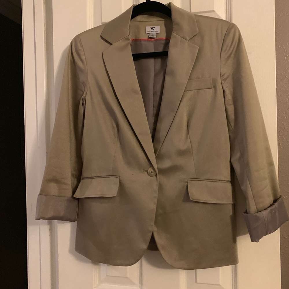 Khaki blazer